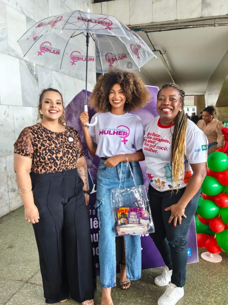 EMPODERE-SE MULHER LEVA INFORMAÇÃO, ACOLHIMENTO, PROTEÇÃO E PREVENÇÃO À RODOVIÁRIA DO PLANO PILOTO